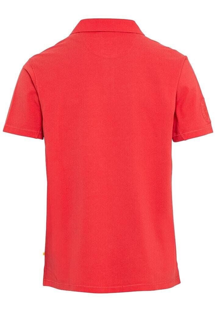 

Рубашка-поло с коротким рукавом, однотонная, мужская camel active, цвет Berry Red