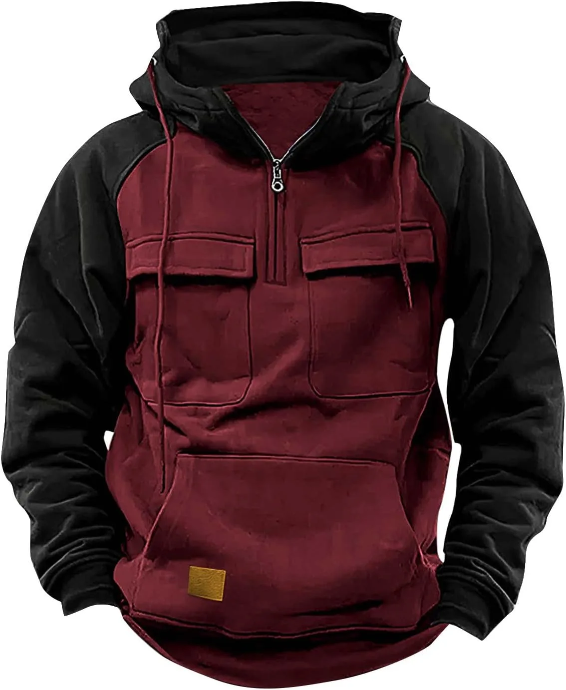 

Свитшот для мужчин Quarter Zip с капюшоном для спорта и отдыха