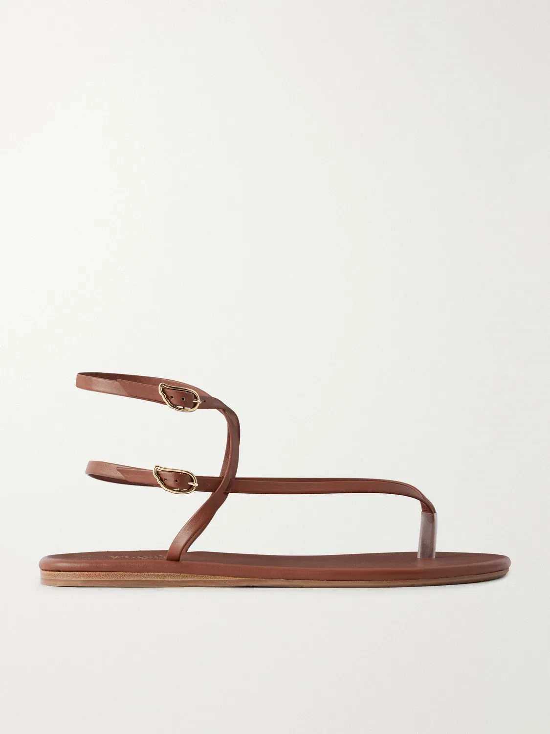Кожаные сандалии Kallisti Ancient Greek Sandals, коричневый