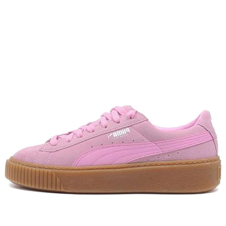

Кеды PUMA Suede Platform Junior Pink, розовый