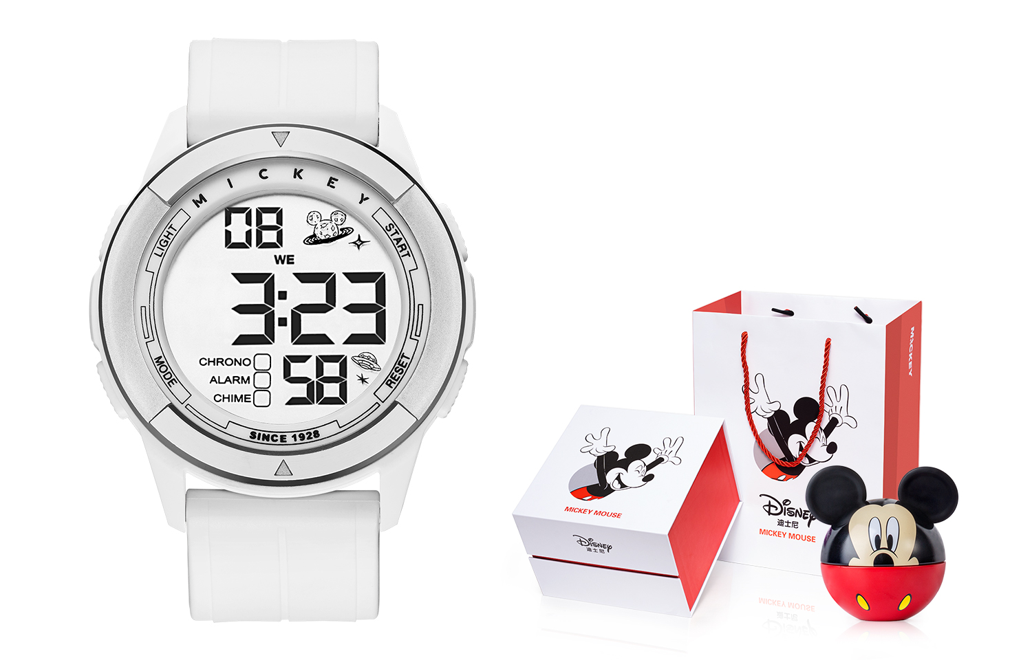 

Disney Часы Electronic Movement Watch Unisex White Dial