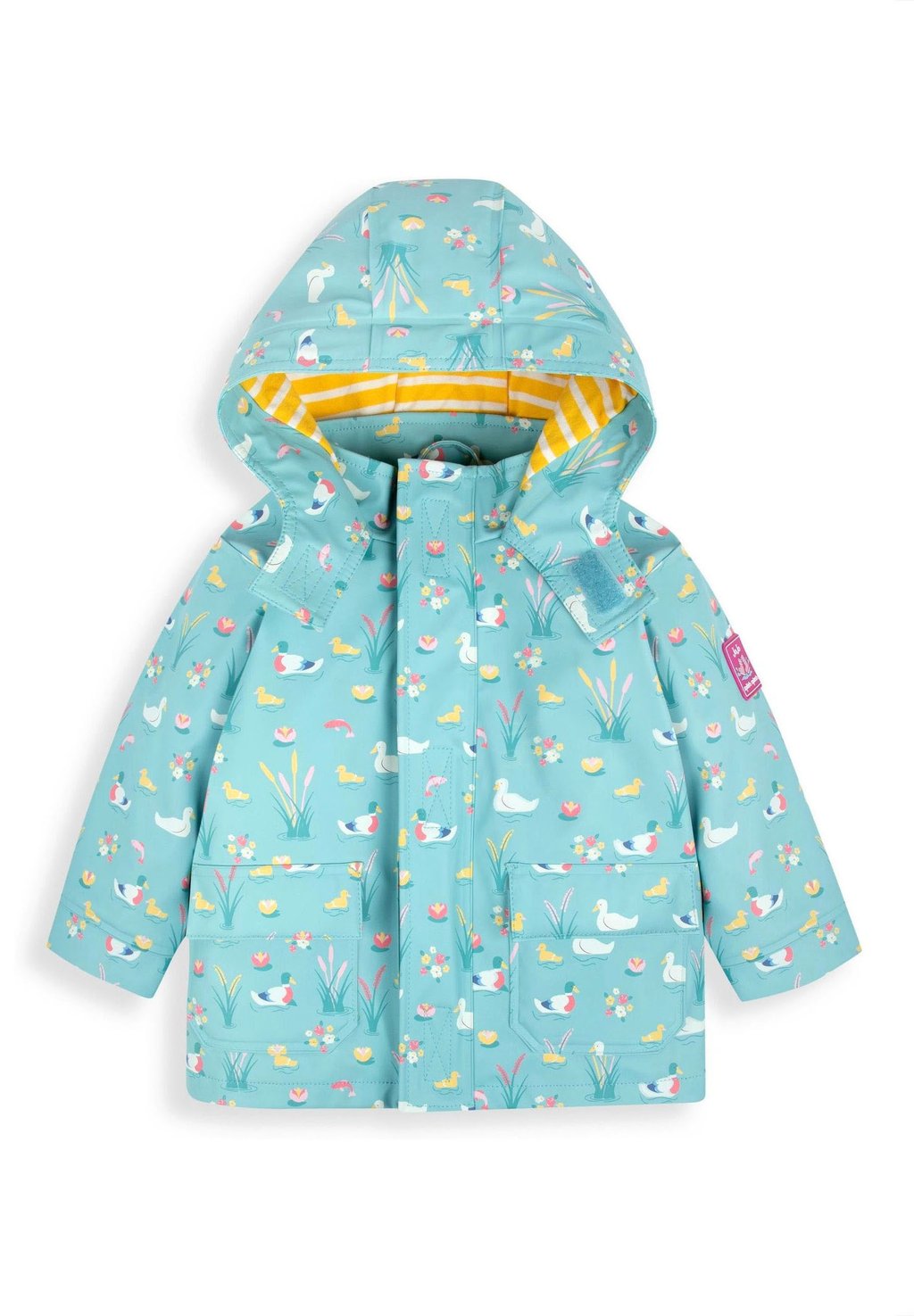 

Водонепроницаемый Duck Print JoJo Maman Bébé, цвет duck egg