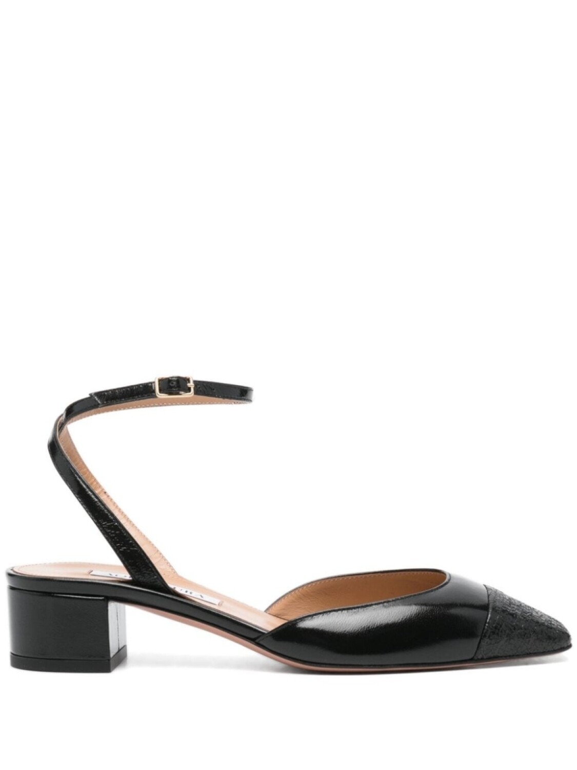

Aquazzura мюли French Flirt 35 мм, черный
