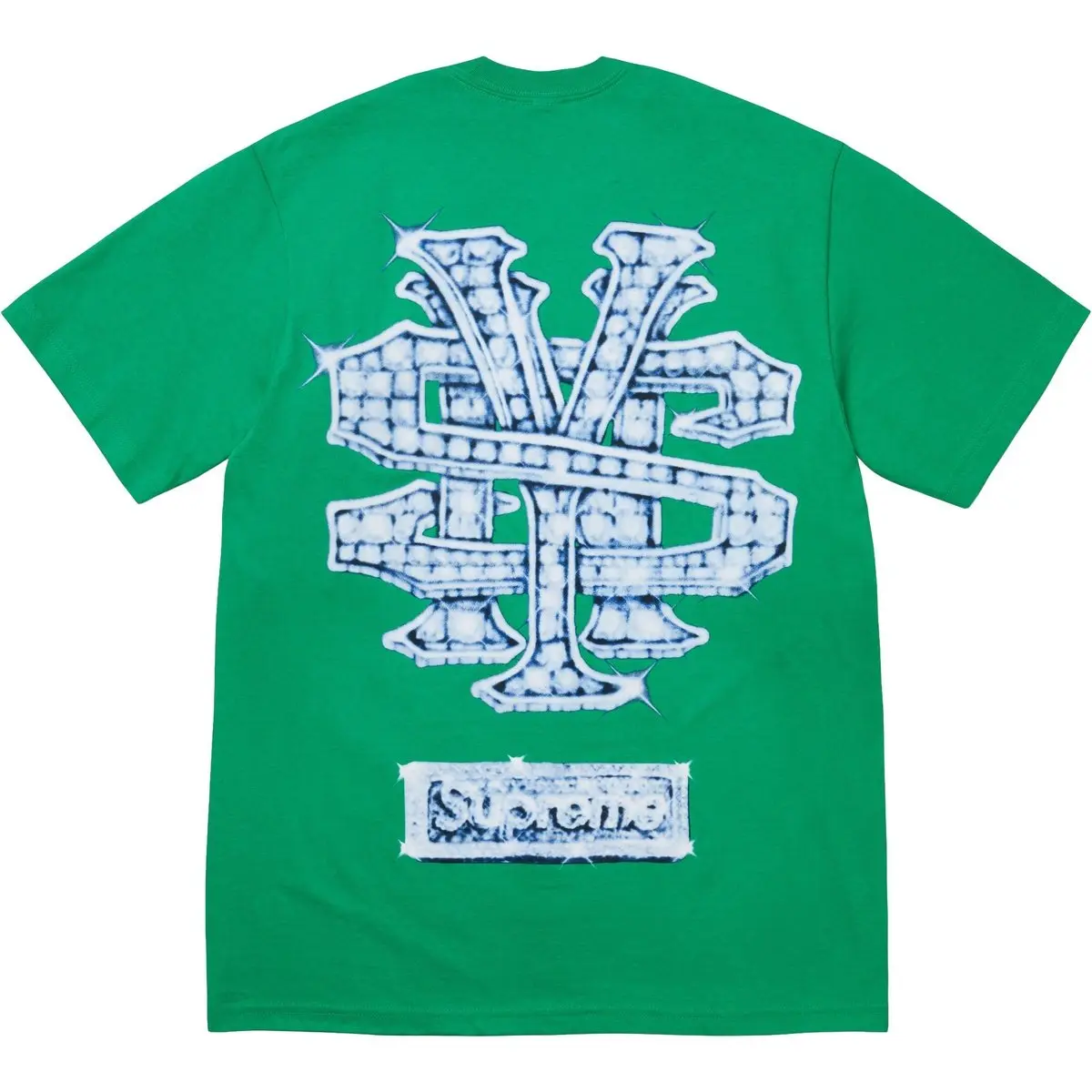 Футболка unisex FW25 Fall T Shirt Collection WEEK7 Snowman Tee Supreme, черный — фото 4