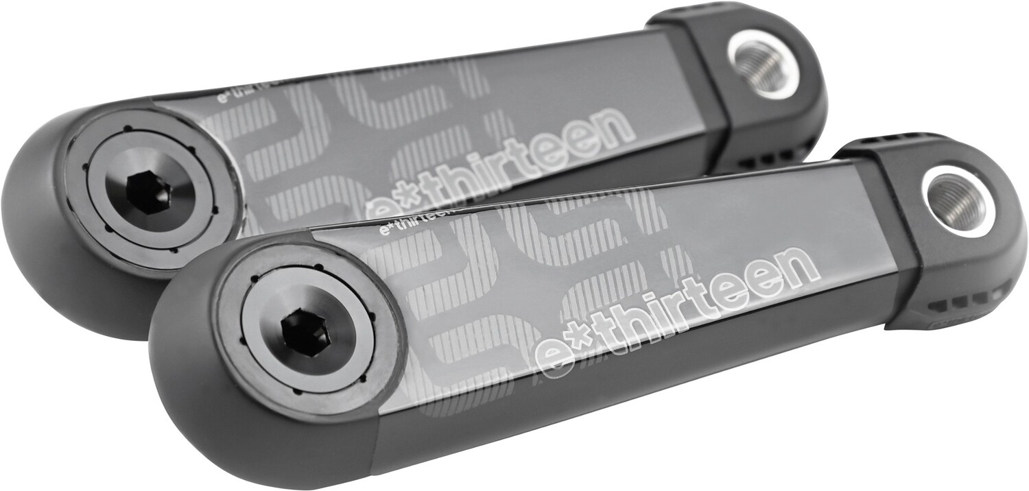 

Комплект шатунов e*spec Race Carbon для электронного велосипеда для Brose S Mag/Fazua Ride 50 ethirteen, черный