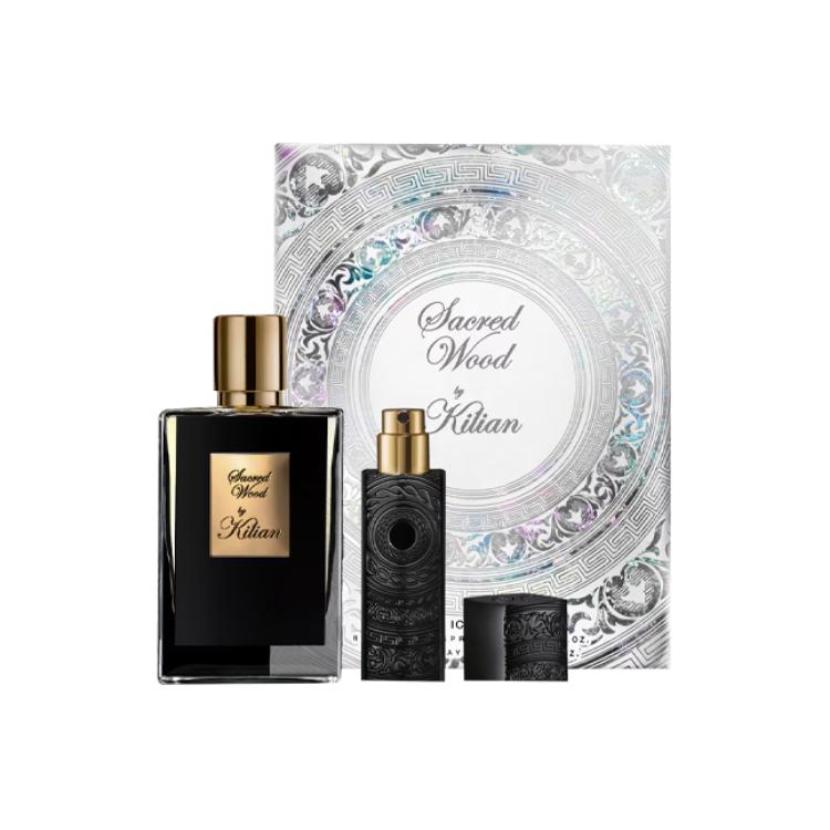 

By Kilian Набор духов Sacred Wood Eau De Parfum EDP с сандаловой мазью 7,5 мл + 50 мл деревянный