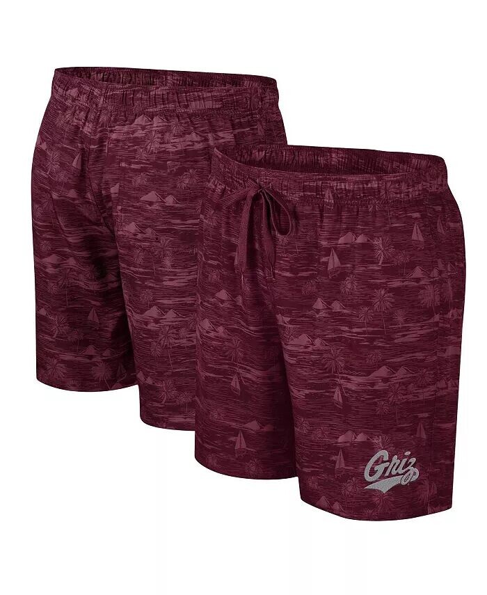 

Мужские шорты для плавания Maroon Montana Grizzlies Ozark Colosseum