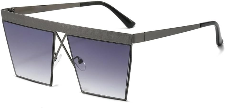 

Солнцезащитные очки для женщин и мужчин, полуоблегающие, с градиентными линзами из поликарбоната, оправой из сплава и металла, защита от ультрафиолета UV400 HCPIHF, C5