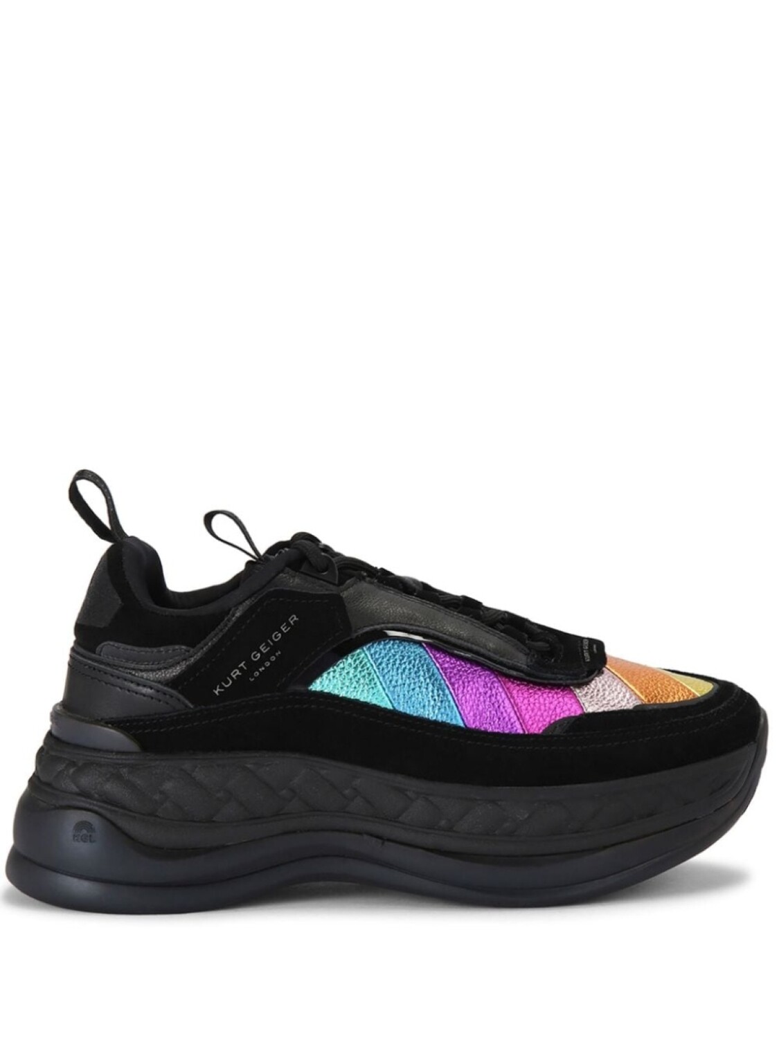 

Кроссовки Kensington Pump Kurt Geiger London, черный