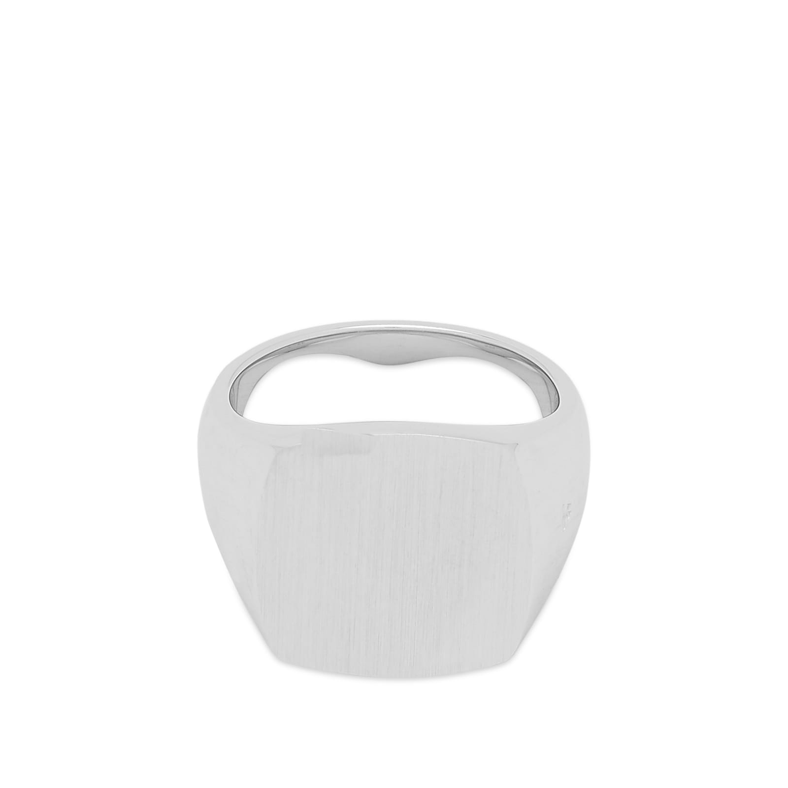 

Кольцо Tom Wood Cushion Satin Ring, цвет 925 Sterling Silver