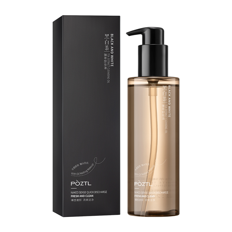 

Масло для умывания Dark Tea увлажняющее, питающее и очищающее 200ml/200ml*2/200ml*3 Poetida