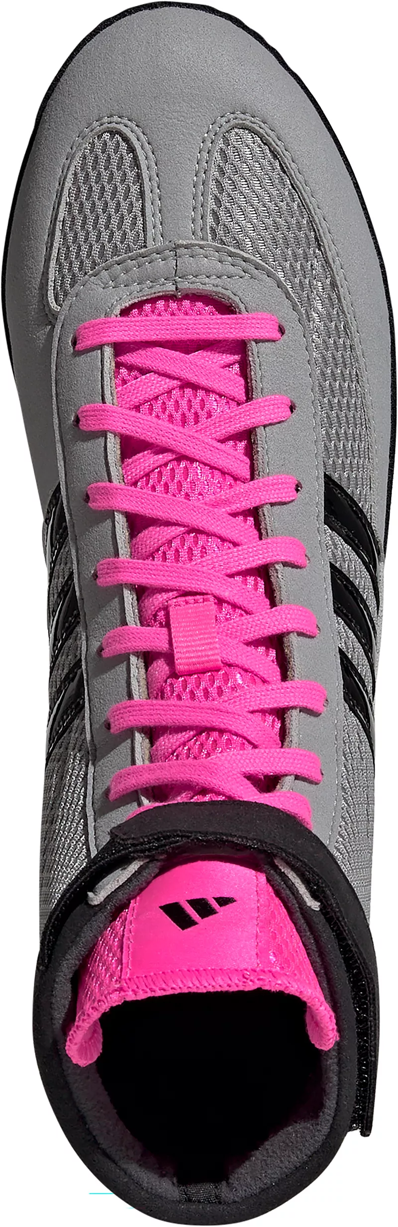 Мужские борцовские кроссовки adidas Combat Speed ​​IV Outer Circle Sports, серый/черный — фото 2