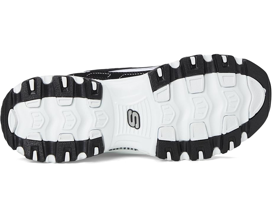 Кроссовки SKECHERS D'Lites Hands Free Slip-INS, цвет Black White — фото 3