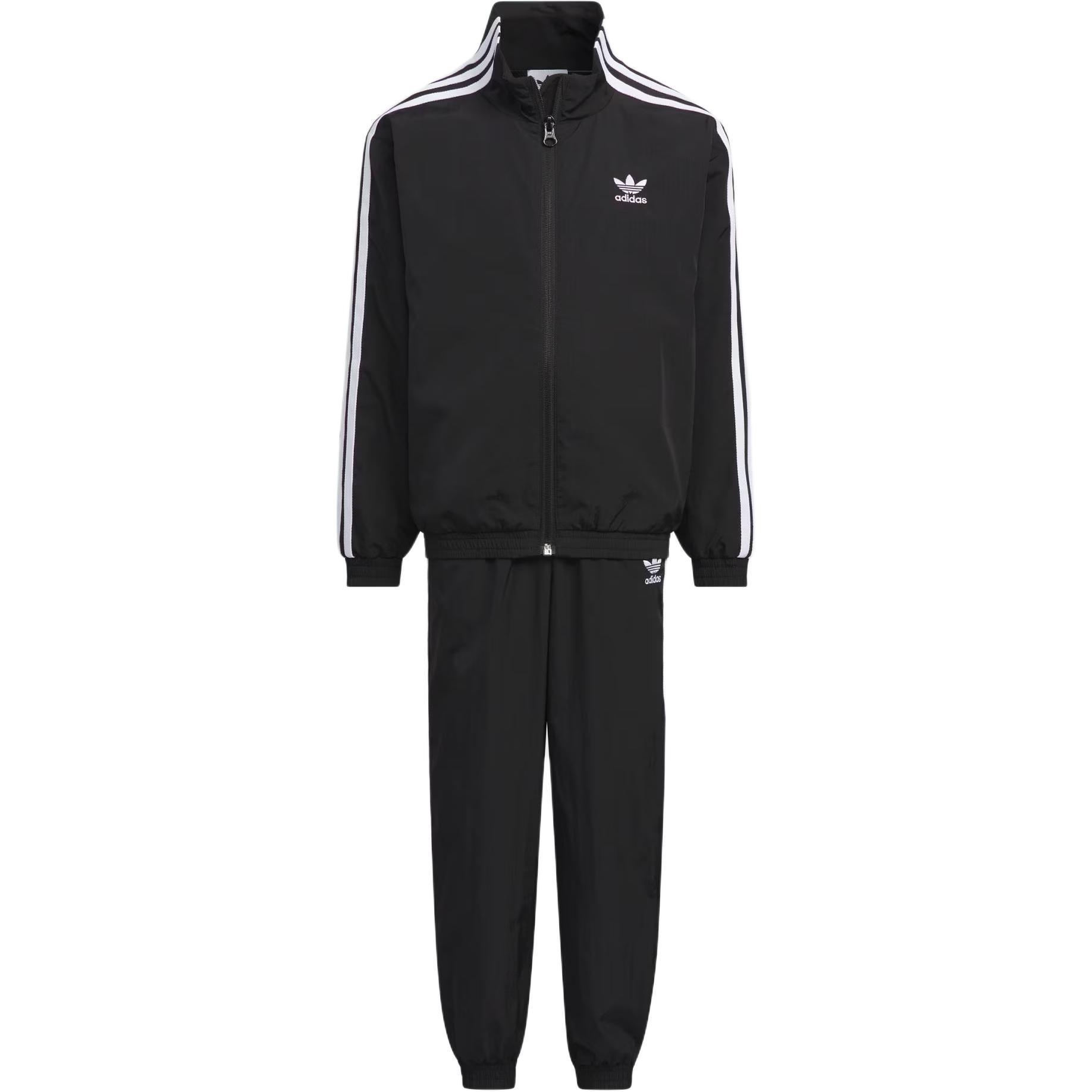 

Adidas Originals Повседневный спортивный комплект LK WV черный/белый для детей 3-7 лет