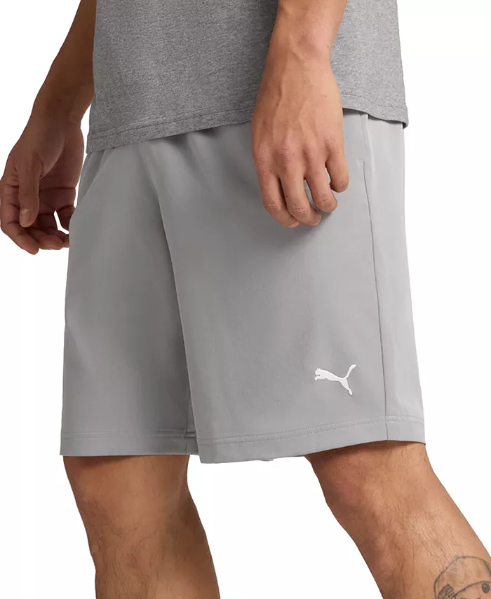 

Мужские шорты с логотипом Woven Puma, серый