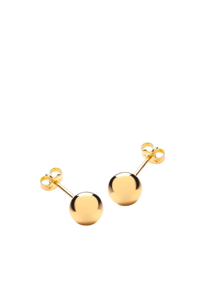 

Круглые серьги из золота 375 пробы Lucardi