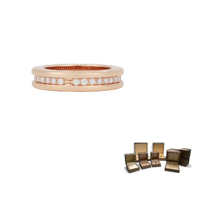 

BVLGARI Кольцо из каратного золота унисекс розового золота