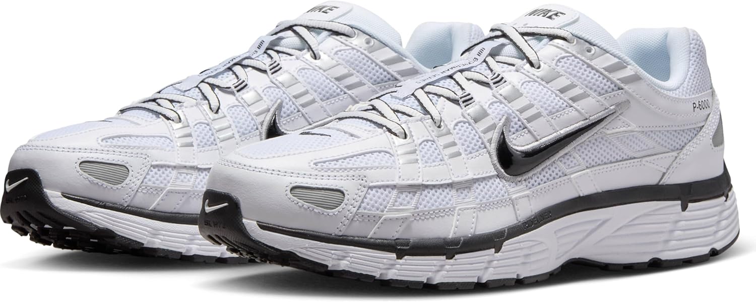 Мужские кроссовки Nike P-6000, белый/черный — фото 2