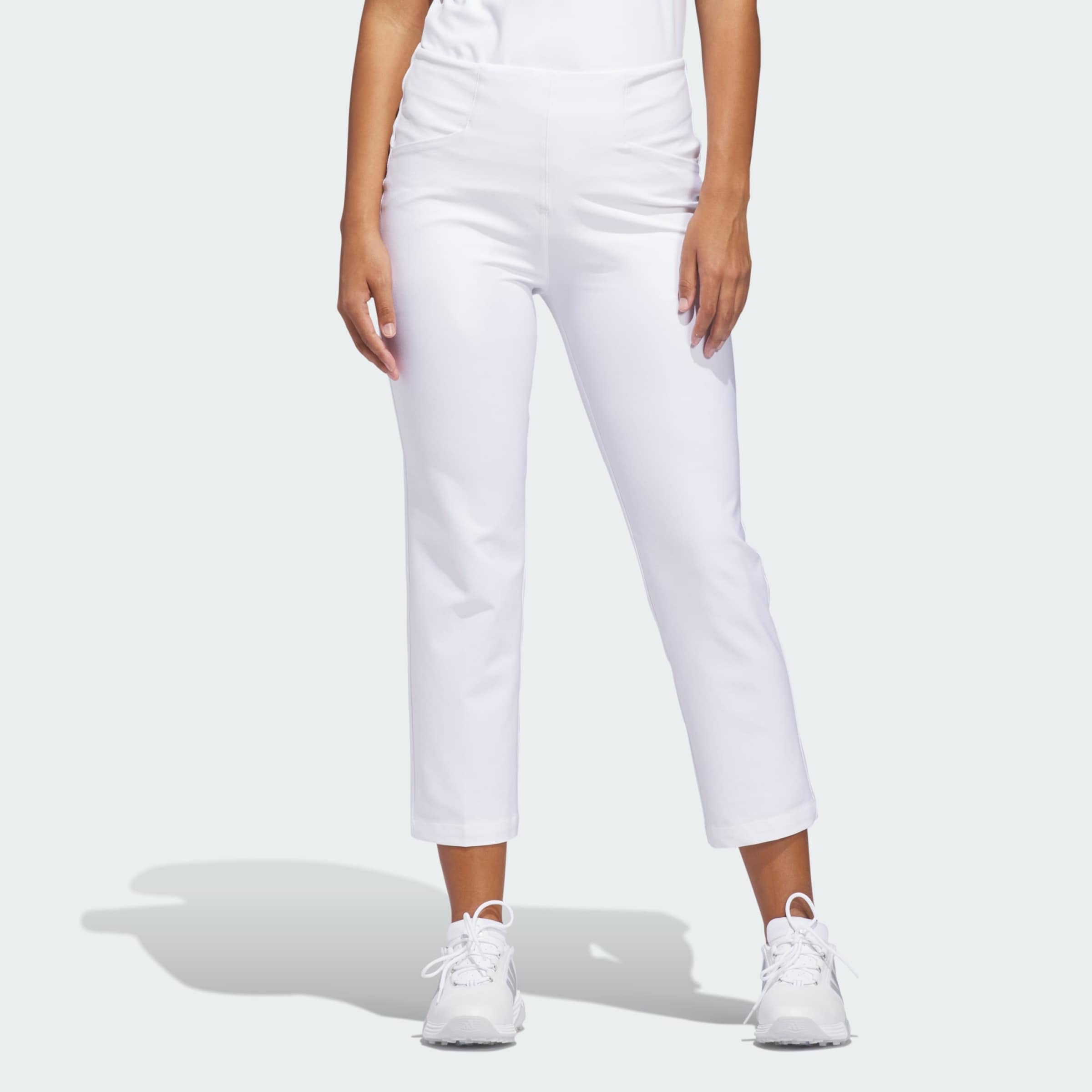 Adidas Performance Брюки для тренировок Slim fit 'Ultimate365+' в белом цвете — фото 2