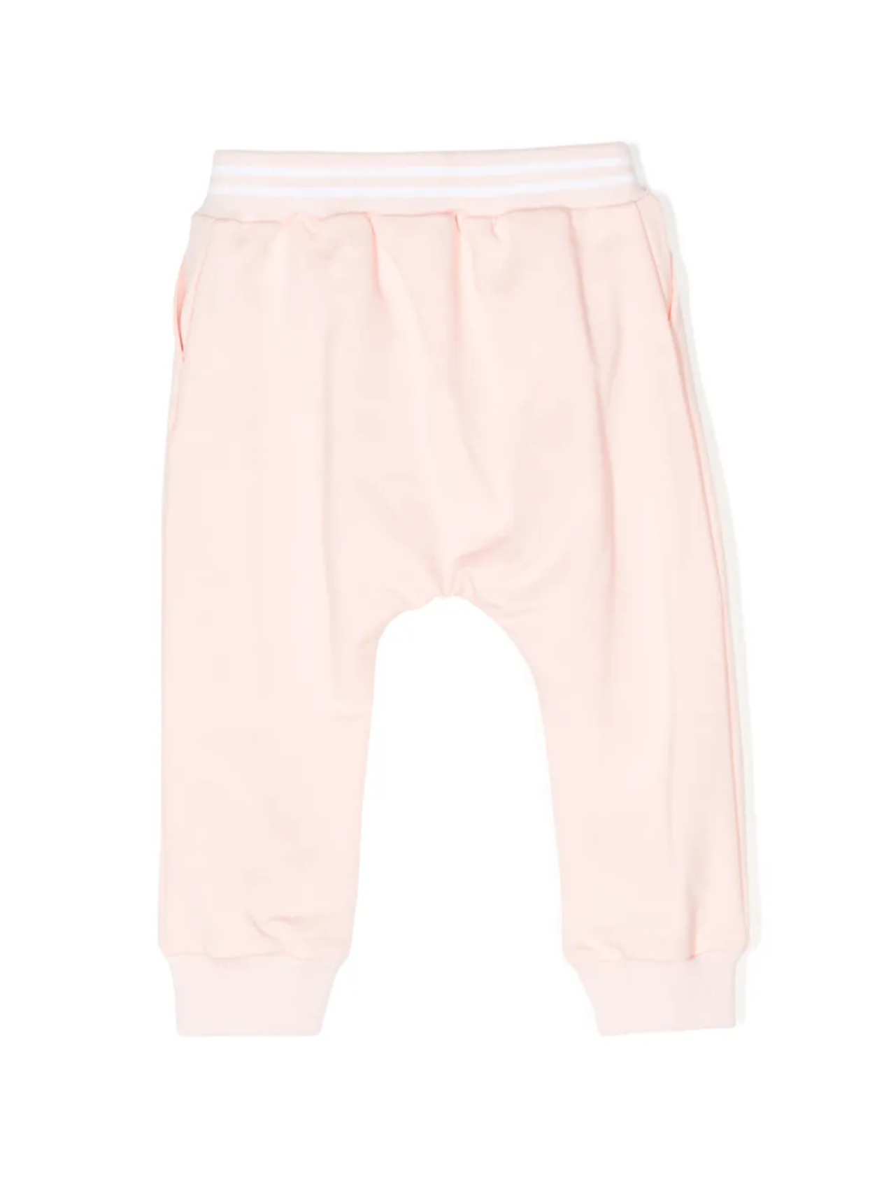 Спортивные брюки с логотипом Fendi Kids, розовый — фото 2
