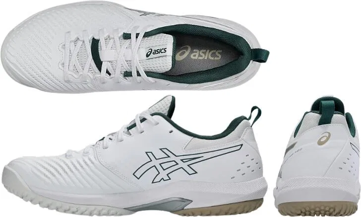 Теннисные кроссовки «Prestige Neo OC Wide» от ASICS, 100 (White/Pure Silver) — фото 3