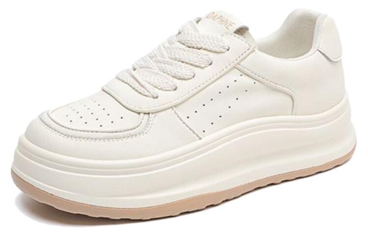 

Кроссовки DAPHNE Skateboarding Shoes Women's Low-top, бежевый/черный
