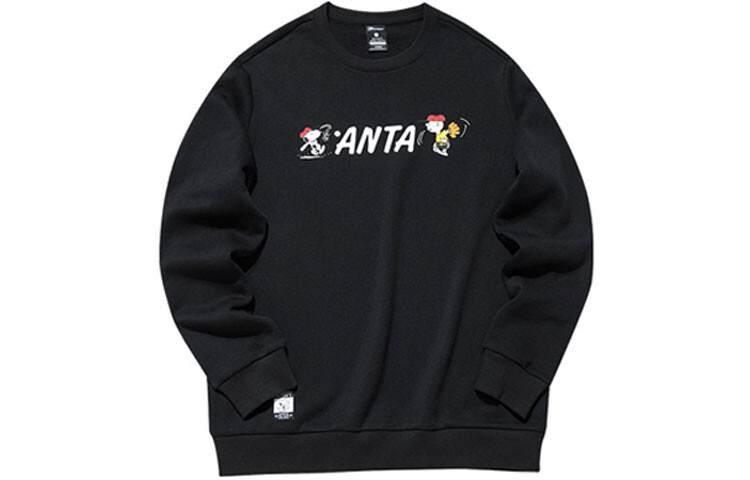 

Life Collection Толстовка унисекс черная Anta, черный