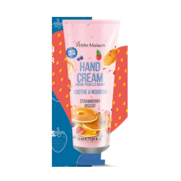 

Питательный крем для рук Strawberry Biscuit Petite Maison, 30 ml