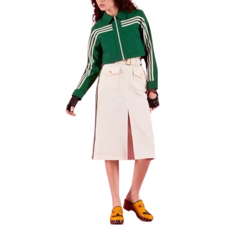 Куртка Gucci Adidas X,  зеленый — фото 2