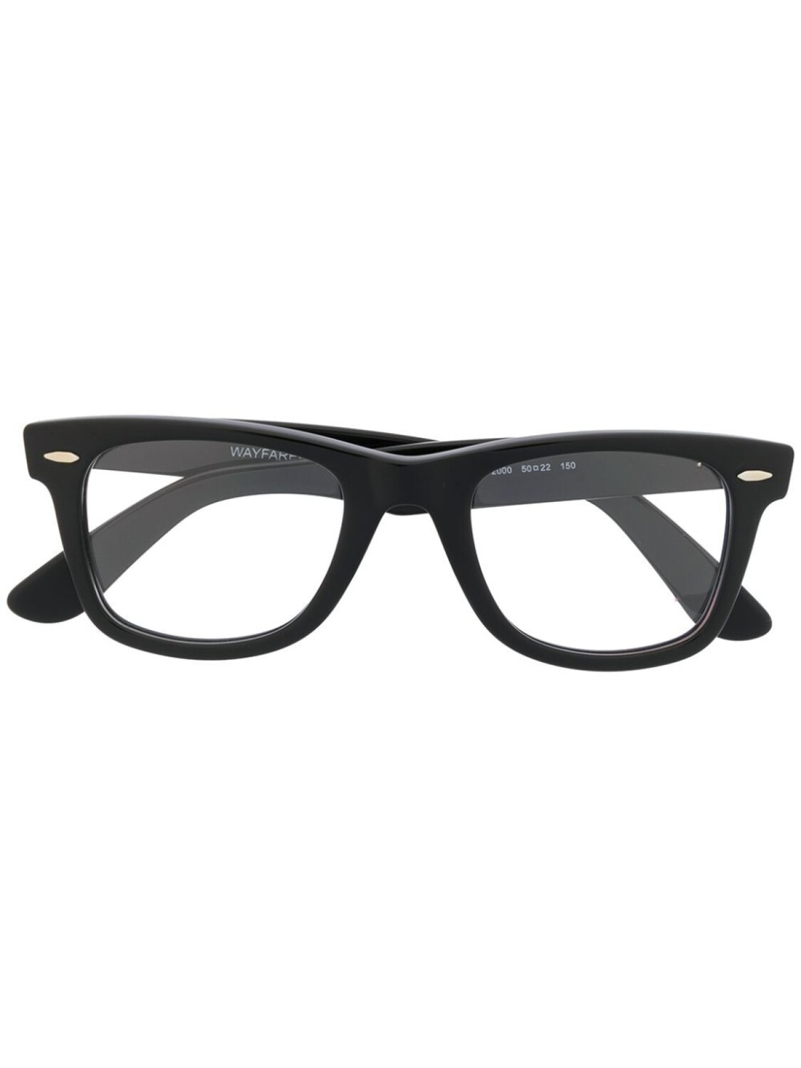 

Ray-Ban очки в геометричной оправе, черный