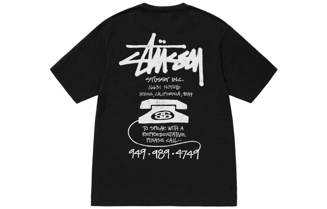 

Футболка Stussy унисекс, Черный