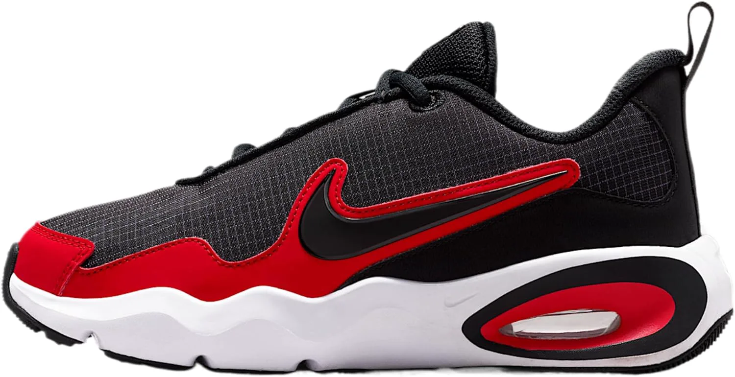 Кроссовки Nike Unisex Air Max Nova для детей - мальчиков, девочек, малышей и грудничков, антрацит/черный/красный