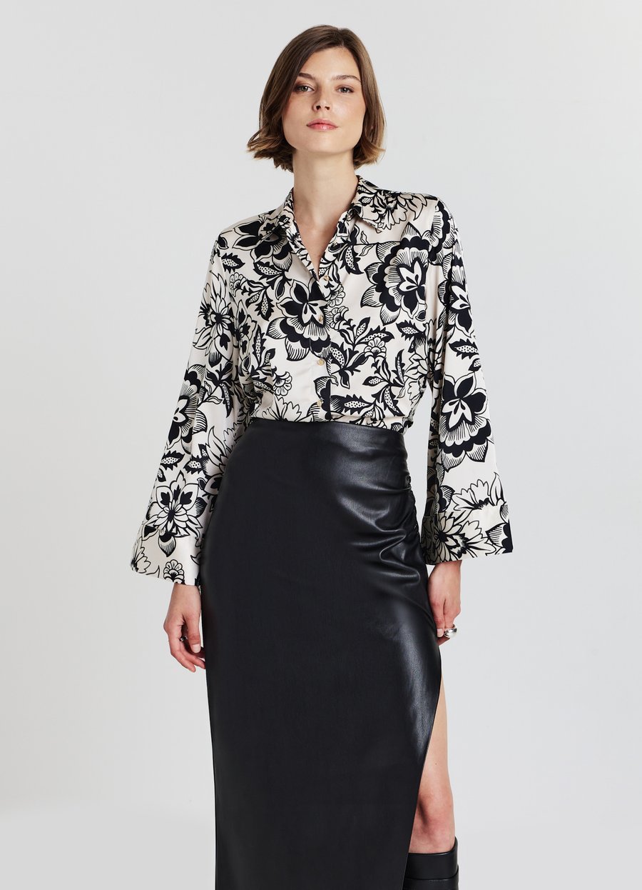 

Блуза Calliope KIMONO SIMIL FANTASIA, Var Ultrablack/Black