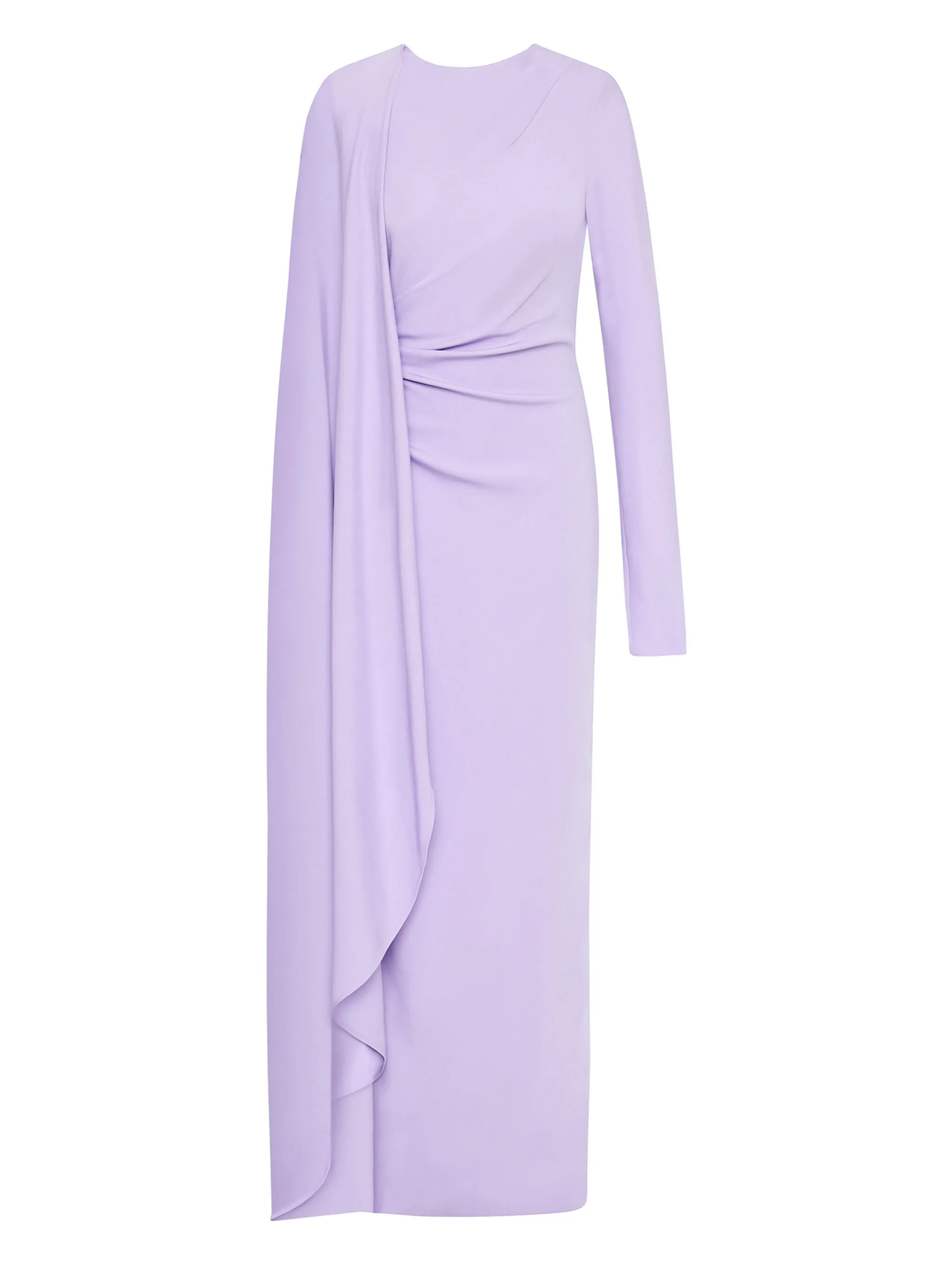 

Вечернее платье с асимметричными рукавами Rachel Gilbert, фиолетовый