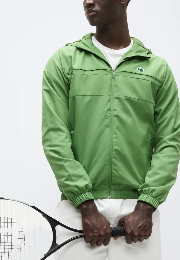Теннисная куртка, классическая тренировочная куртка Lacoste Sport, Lamb S Lettuce — фото 4