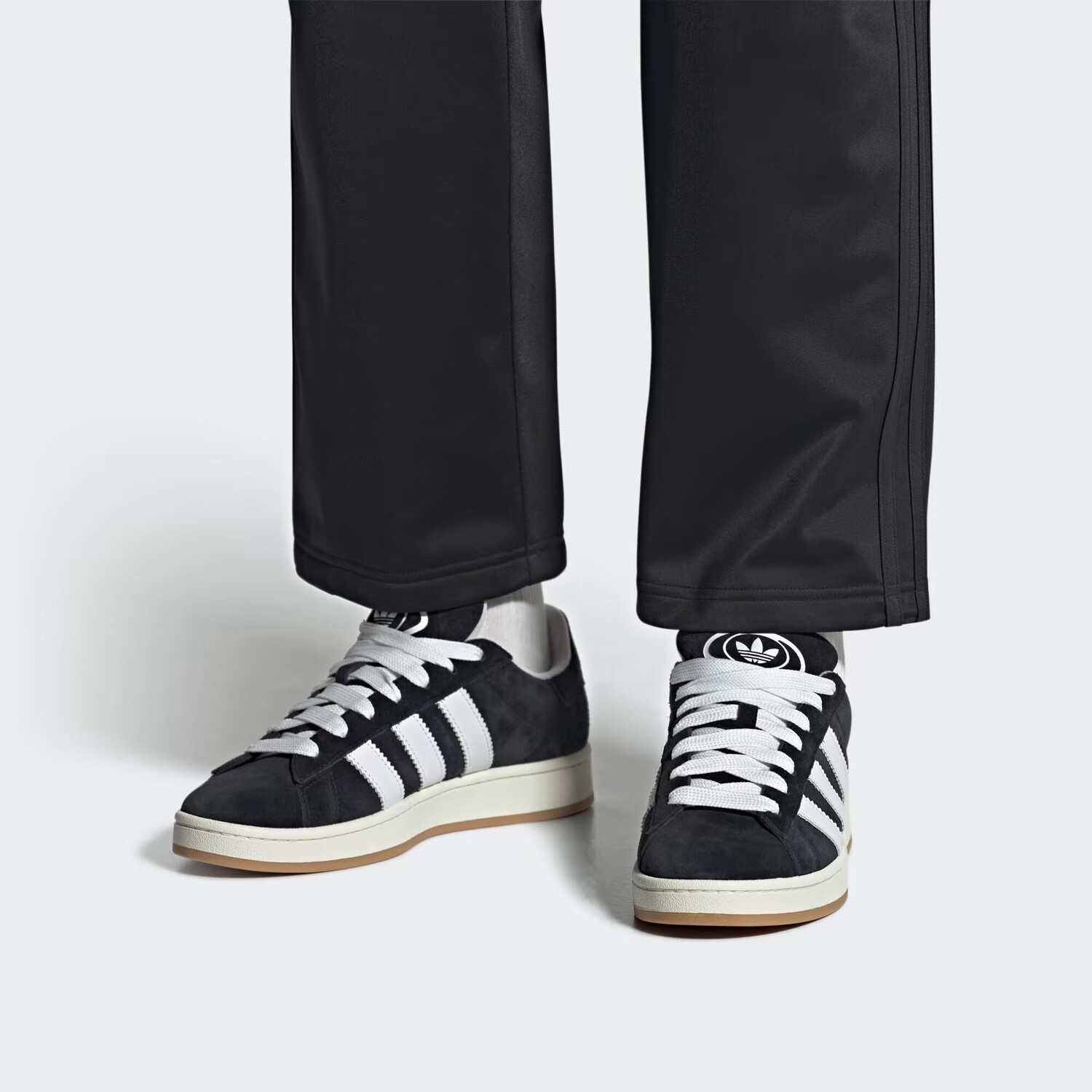 Кроссовки кампуса 00-х годов Adidas, цвет Core Black/Cloud White/Off White — фото 3
