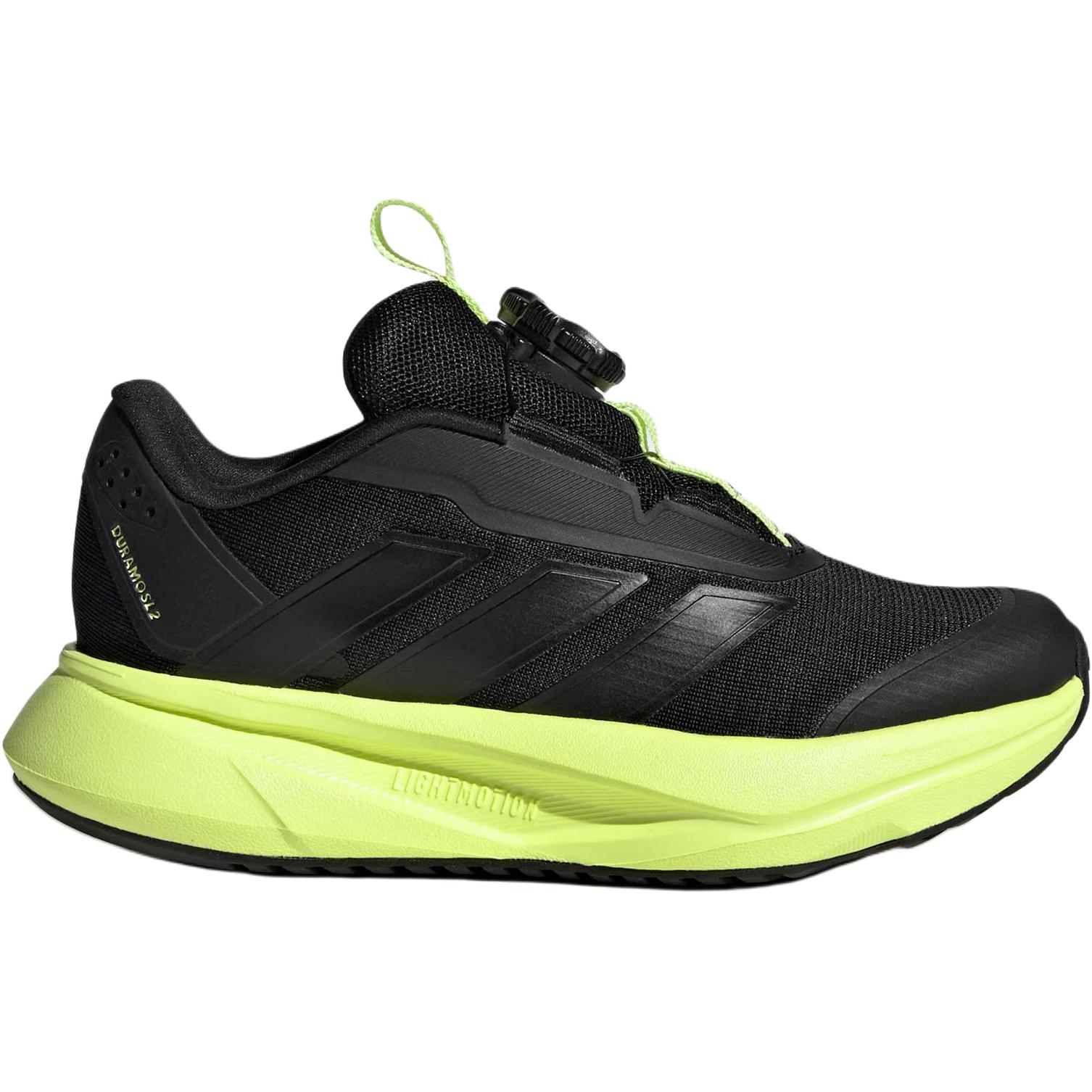 Adidas Кроссовки для бега Duramo SL 2.0 Rebound Low top детские черные желтые — фото 3