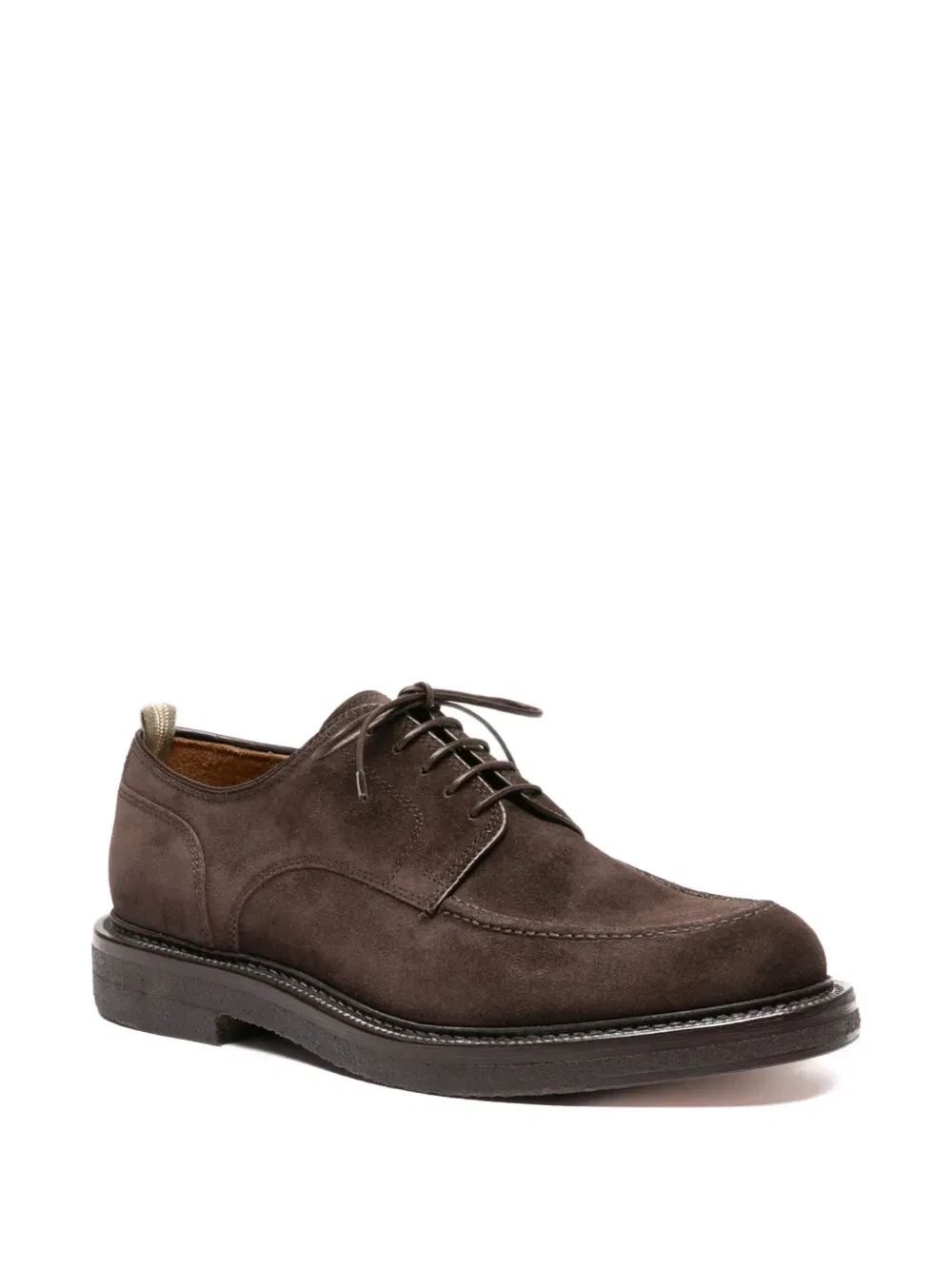 Туфли-дерби Aston crepe 003 Officine Creative, коричневый — фото 2