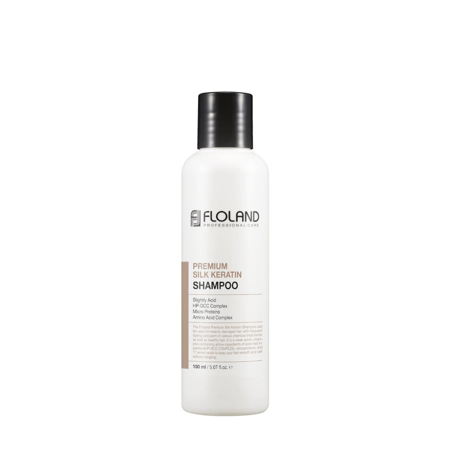 

Шампунь FLOLAND Premium Silk Keratin, 150 мл