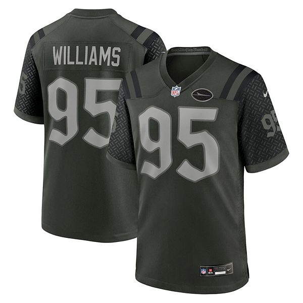 

Мужская футболка quinnen williams gotham green new york jets 2025 rivalries collection Nike