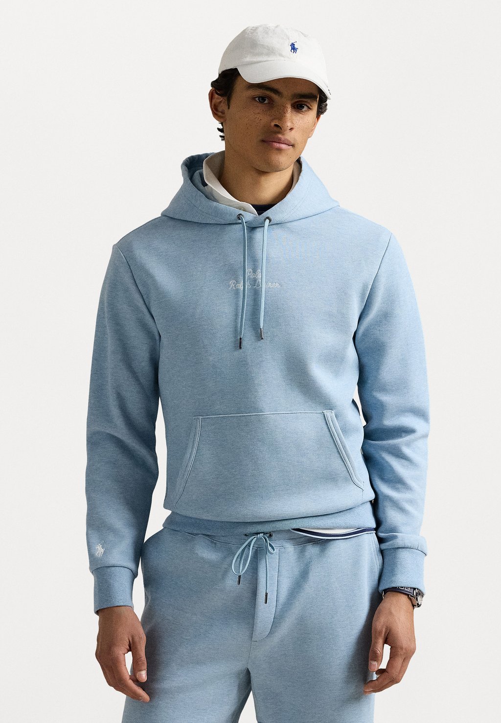 

Толстовка LOGO DOUBLE KNIT HOODIE Polo Ralph Lauren, синий