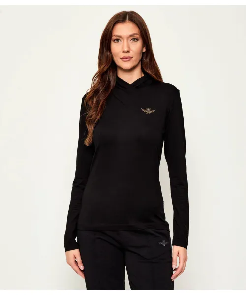 

Блуза Regular fit Aeronautica Militare, черный