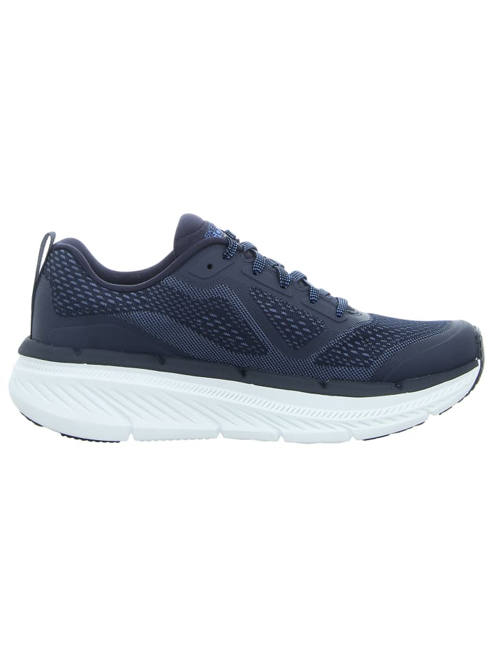 Низкие кеды синего цвета Skechers — фото 3