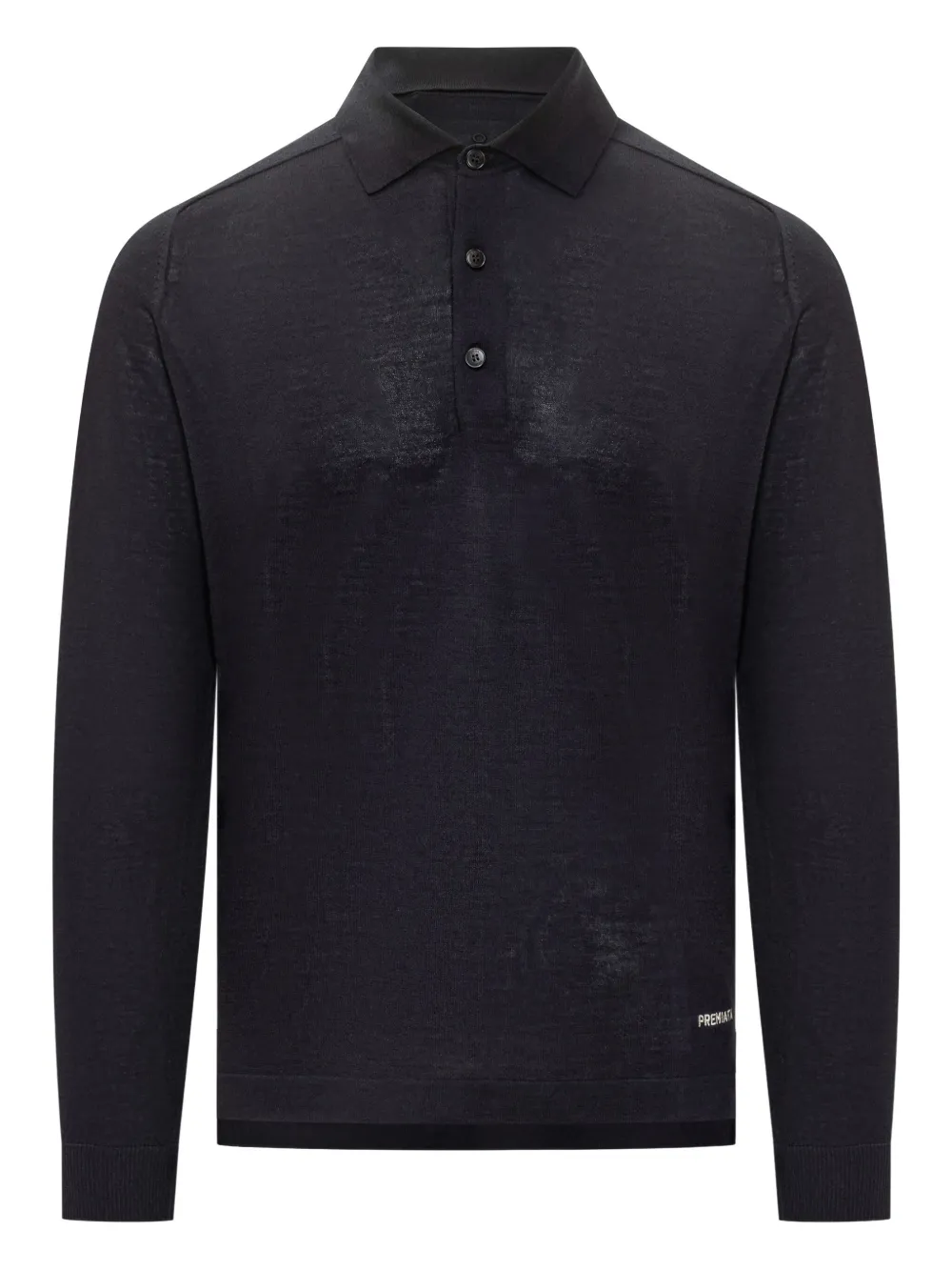 

Поло с длинными рукавами и застежкой на пуговицы Premiata, синий