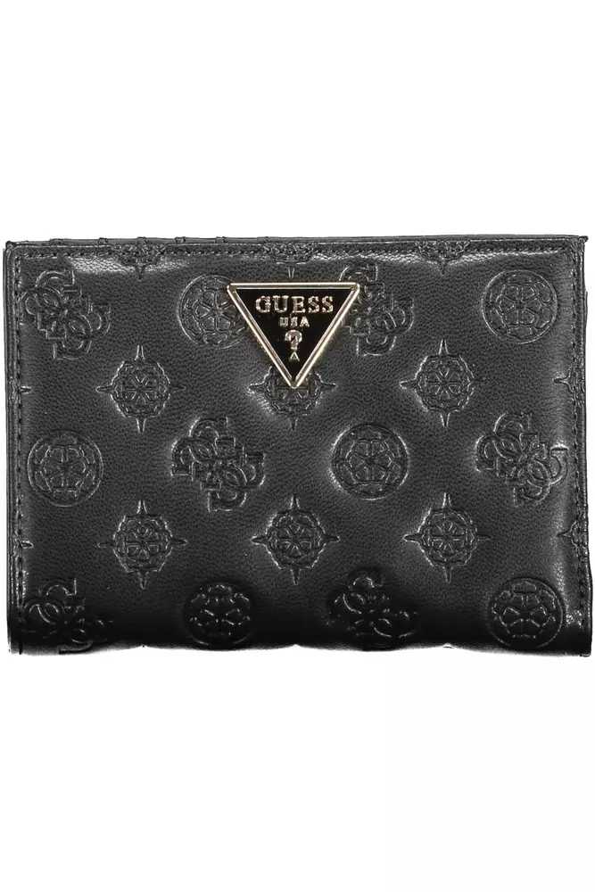 

Черный полиэтиленовый мужской кошелек Guess Shoes