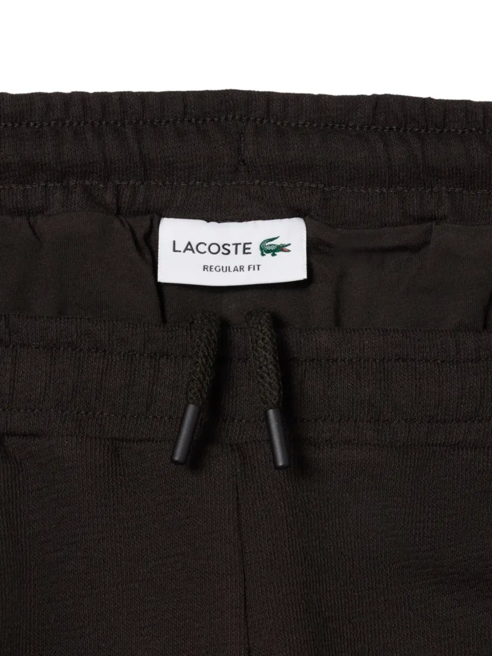 Эластичные трикотажные шорты Lacoste, коричневый — фото 4
