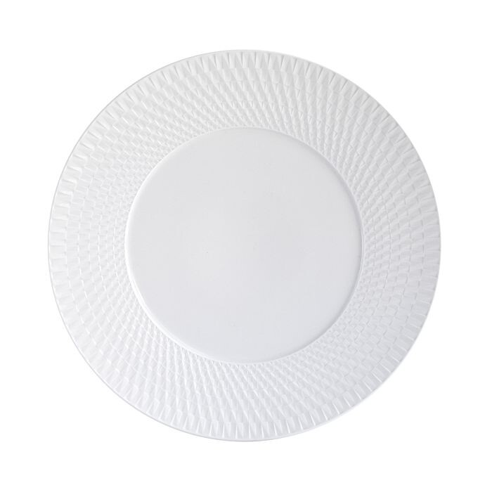 

Сервизная тарелка Bernardaud Twist White Collection, белый
