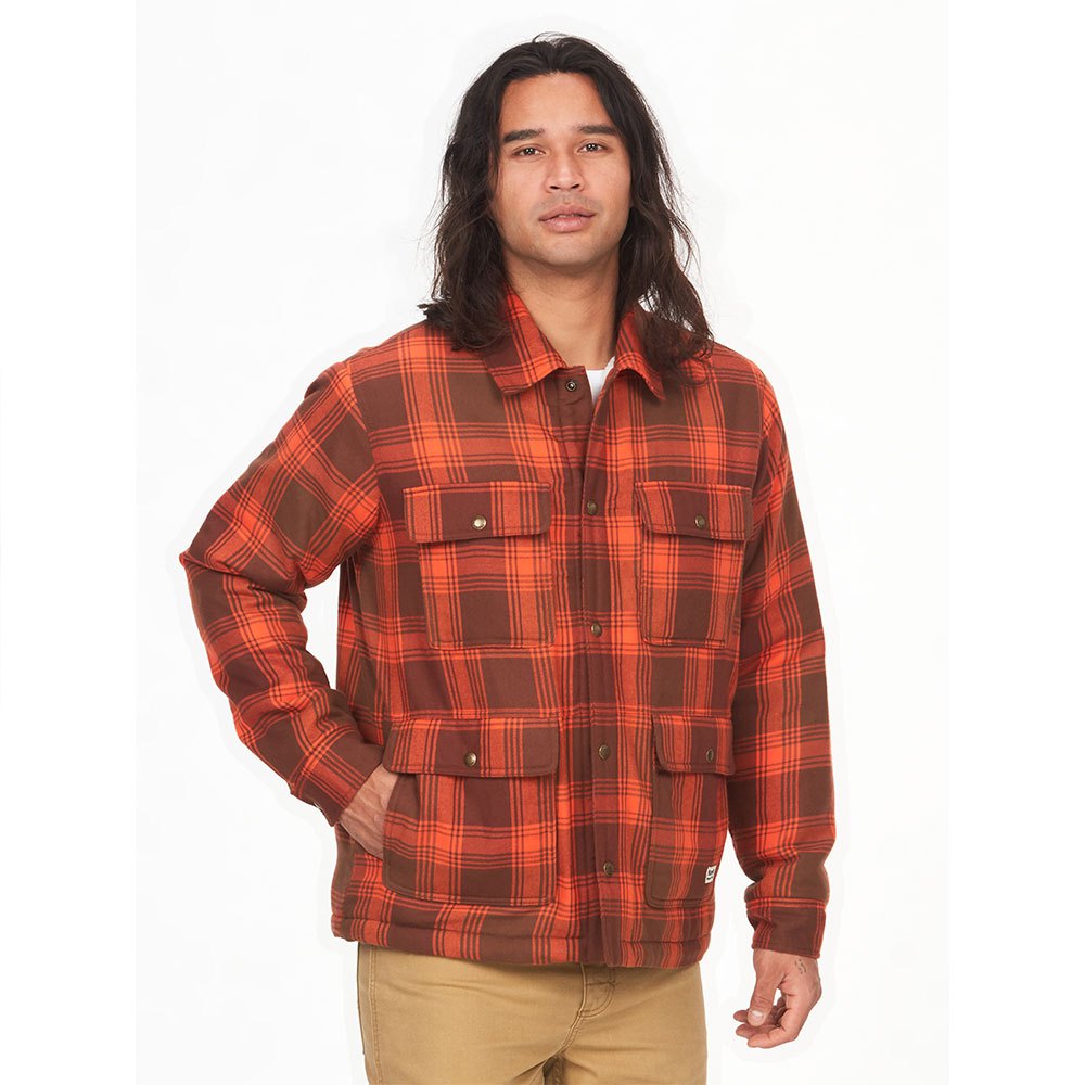 

Рубашка Marmot Ridgefield Sherpa Flannel, оранжевый