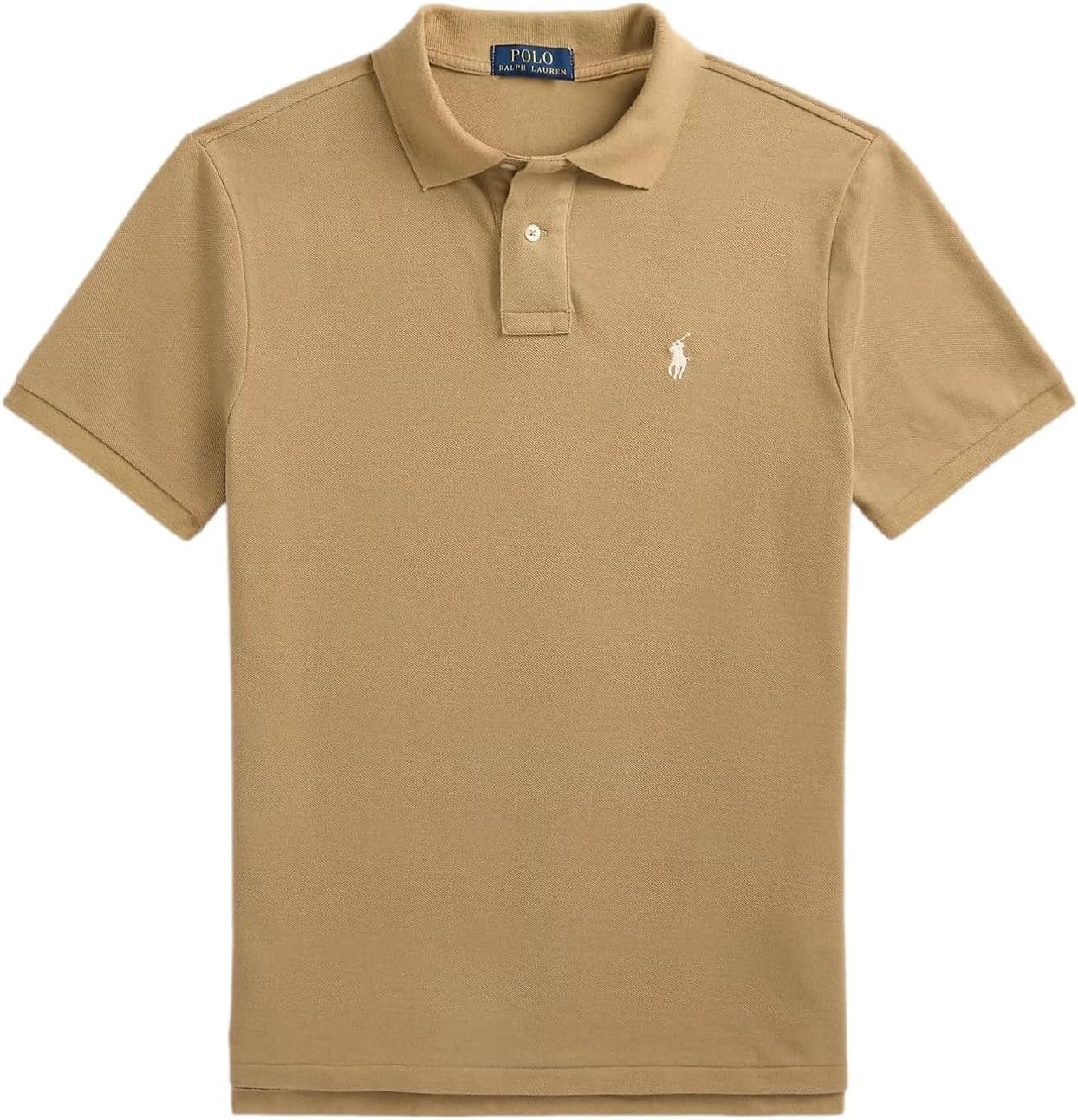 

POLO RALPH LAUREN Мужская новая классическая поло, Rl Café Tan.