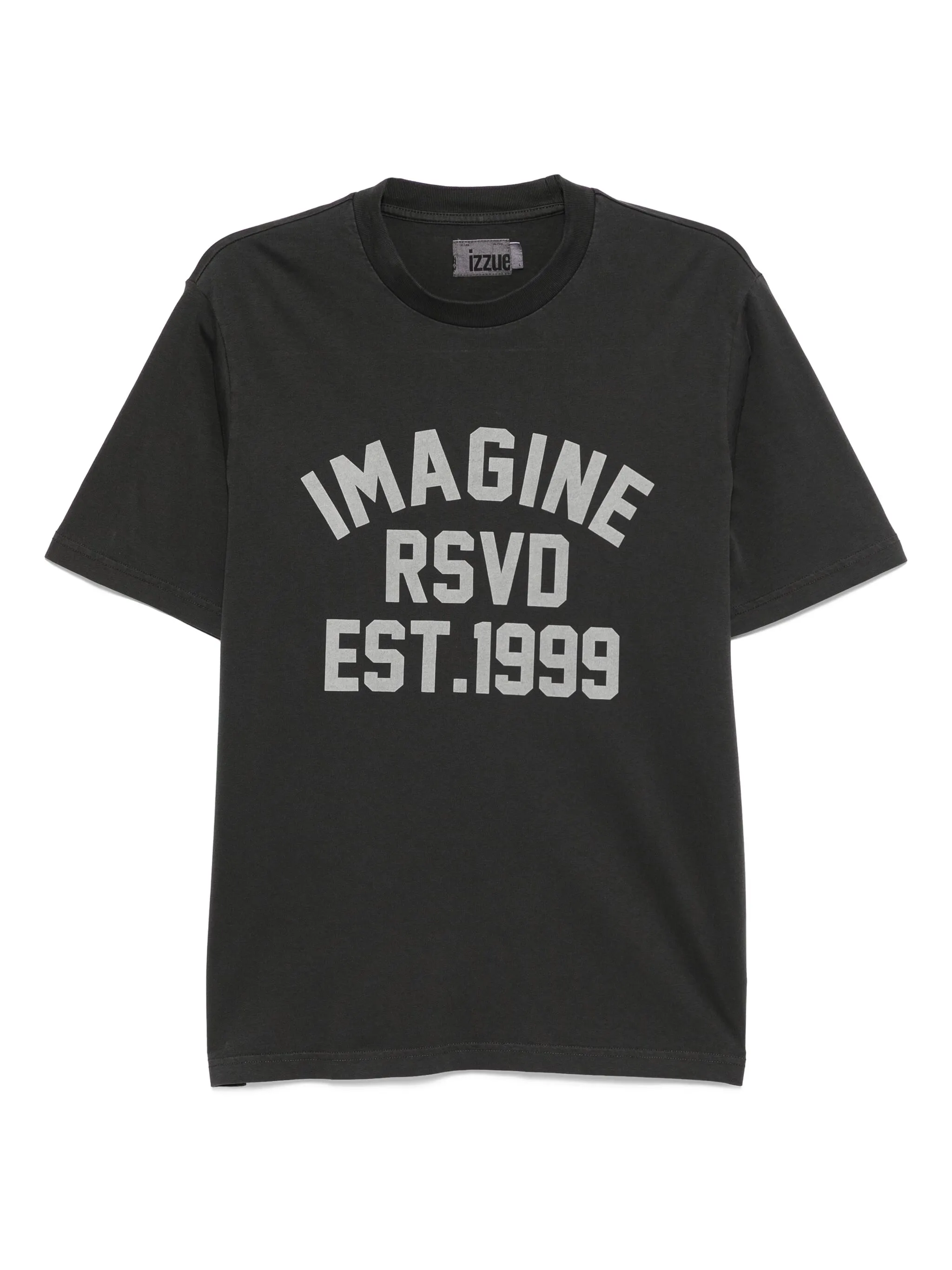 

Футболка с принтом Izzue, серый